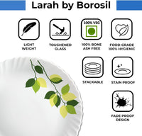 Thumbnail for Borosil Gourmet Dinnerware Set Dinner Plates and Bowls Sets