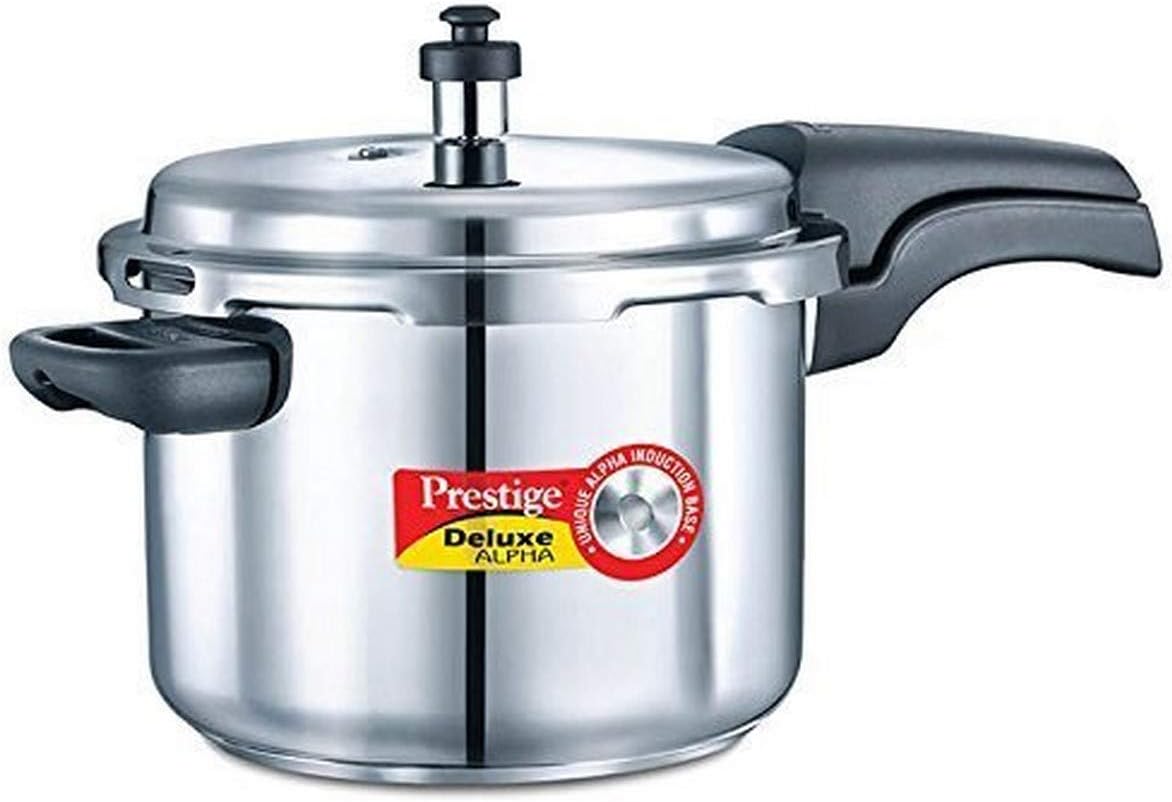 Prestige Deluxe 3.5 Liter Stainless Steel Pressure Cooker