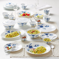 Thumbnail for Borosil Gourmet Dinnerware Set Dinner Plates and Bowls Sets