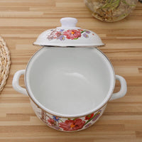 Thumbnail for Enamel Casserole Cookware Collection: 5 Pot Sizes to Suit Every Need