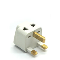 Thumbnail for UK, Hong Kong, Singapore, UAE - Type G 2 in 1 - Travel Plug Adapter - Popularelectronics.com
