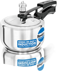 Thumbnail for Hawkins 1.5 Liter Stainless Steel Pressure Cooker (Gas + Induction + Electric)
