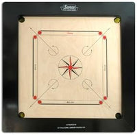 Thumbnail for Surco Boss Speedo Carrom Board with Coins and Striker, 20mm