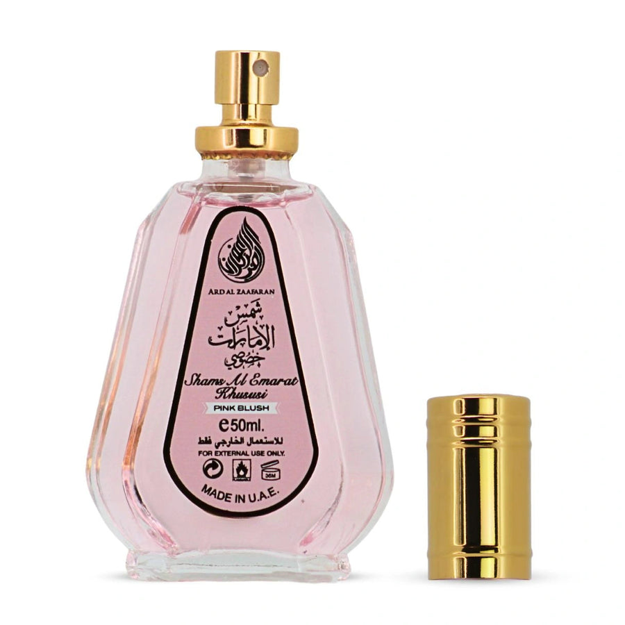 Pink Blush Shams Al Emarat Khususi Eau de Parfum Spray 50ml (1.7 oz) by Ard Al Zaafaran