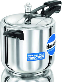 Thumbnail for Hawkins 6-Liter Stainless Steel Pressure Cooker (Gas + Induction + Electric)