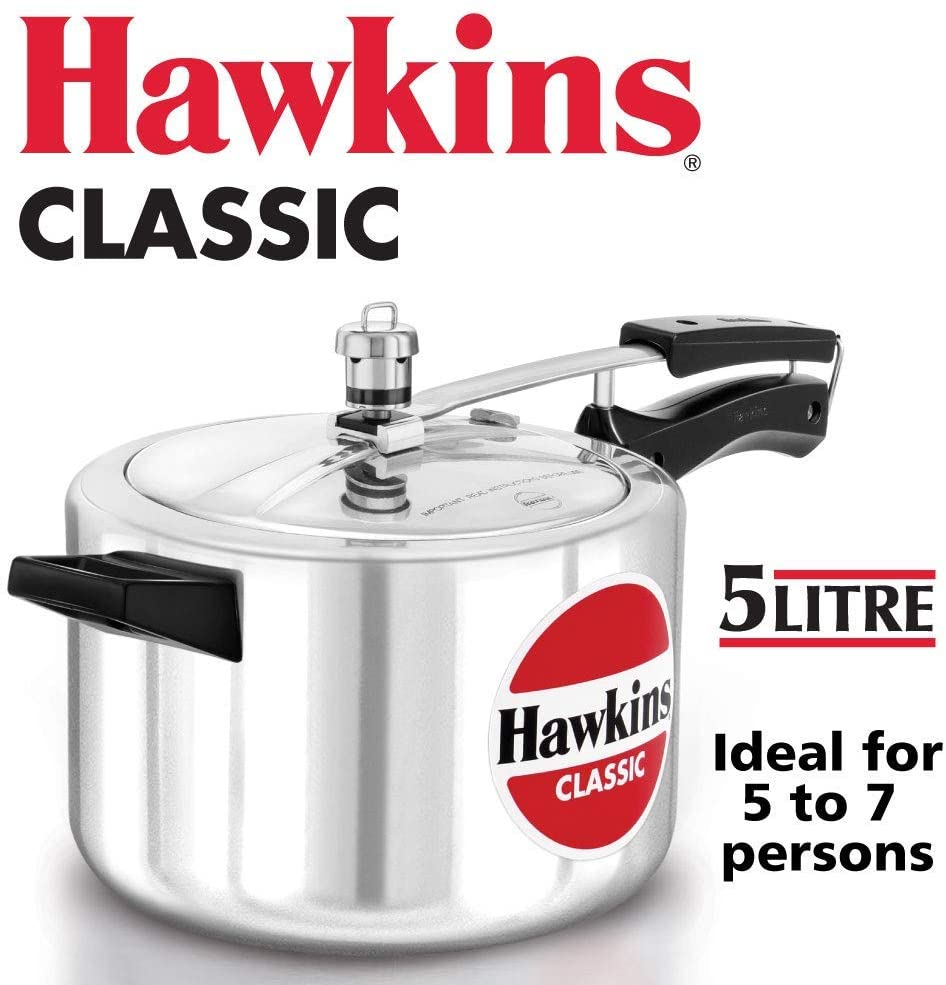 HAWKIN Classic 5-Liter Aluminum Pressure Cooker