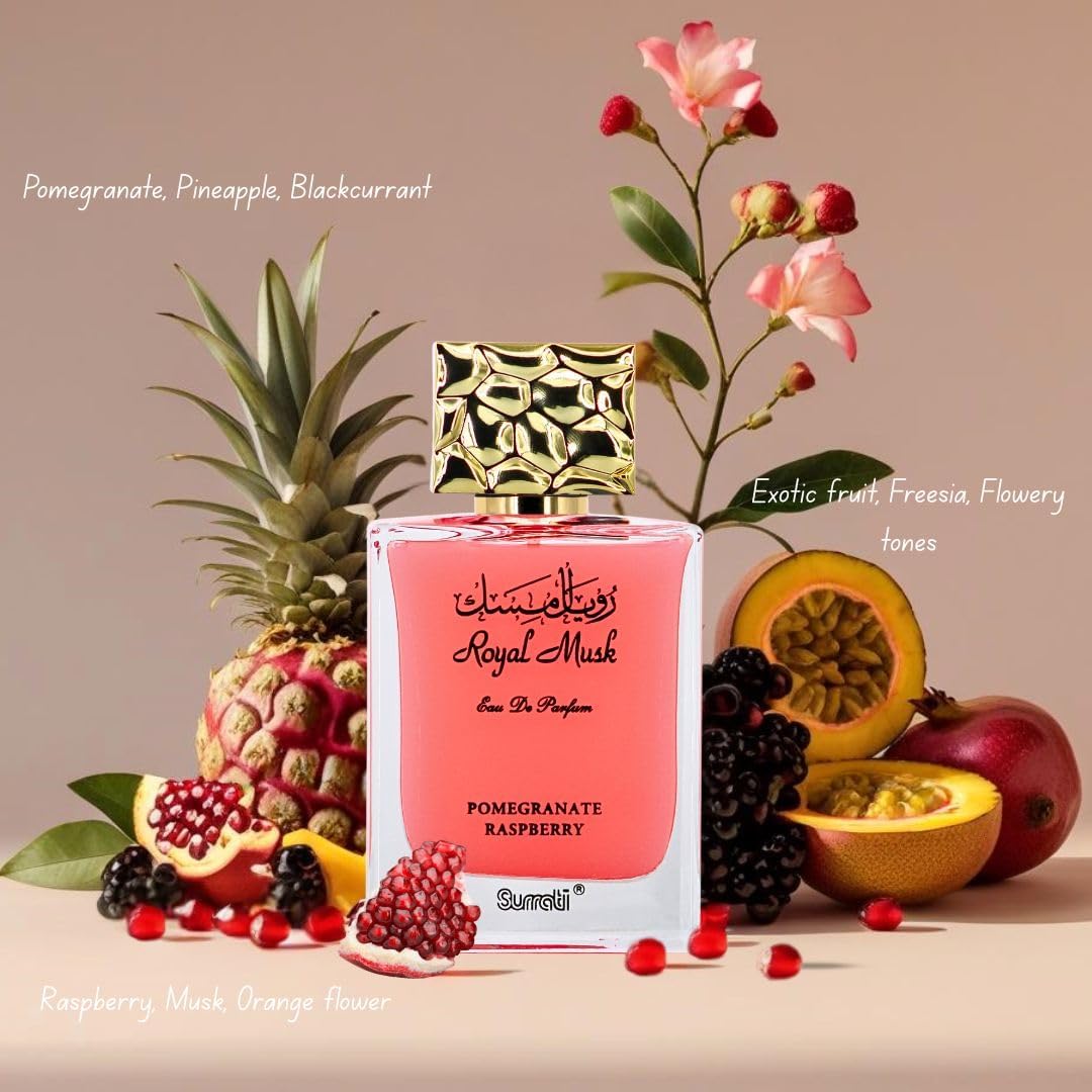 Royal Musk Pomegranate Raspberry Eau de Parfum Spray 100ml