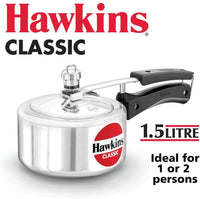 Thumbnail for HAWKIN Classic 1.5-Liter Aluminum Pressure Cooker