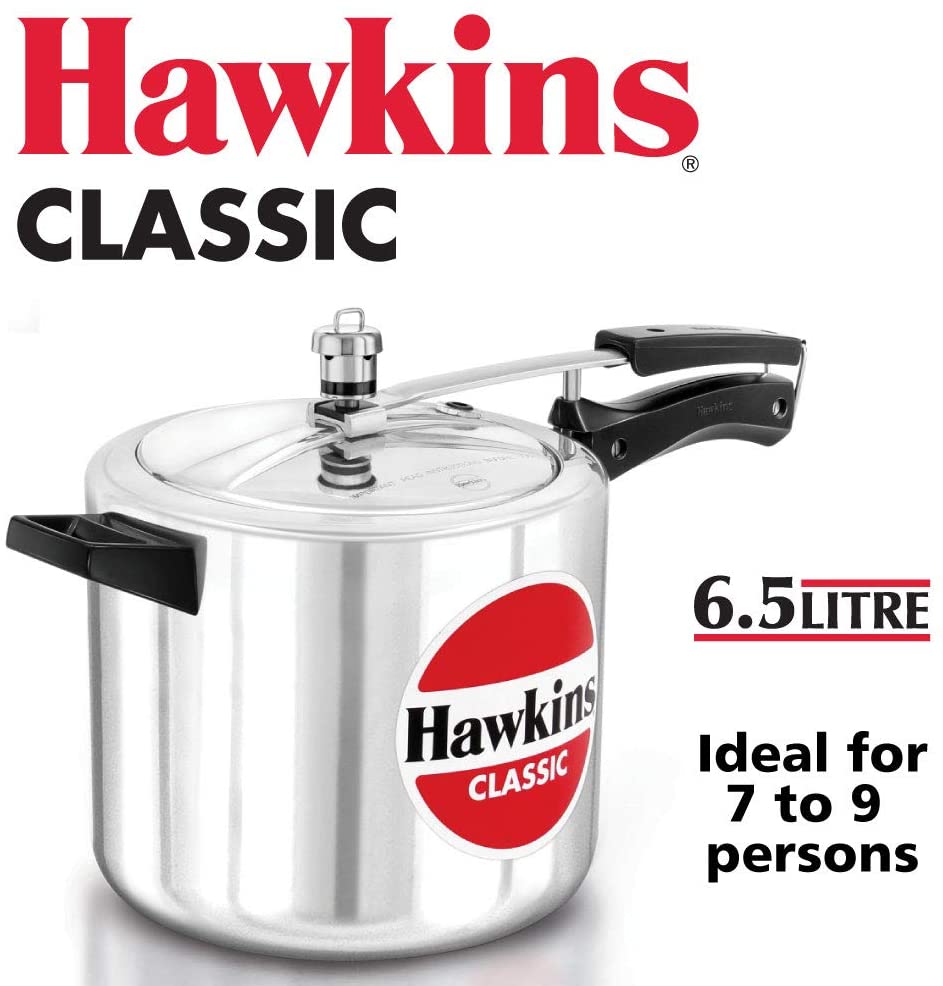HAWKIN Classic 6.5-Liter Aluminum Pressure Cooker