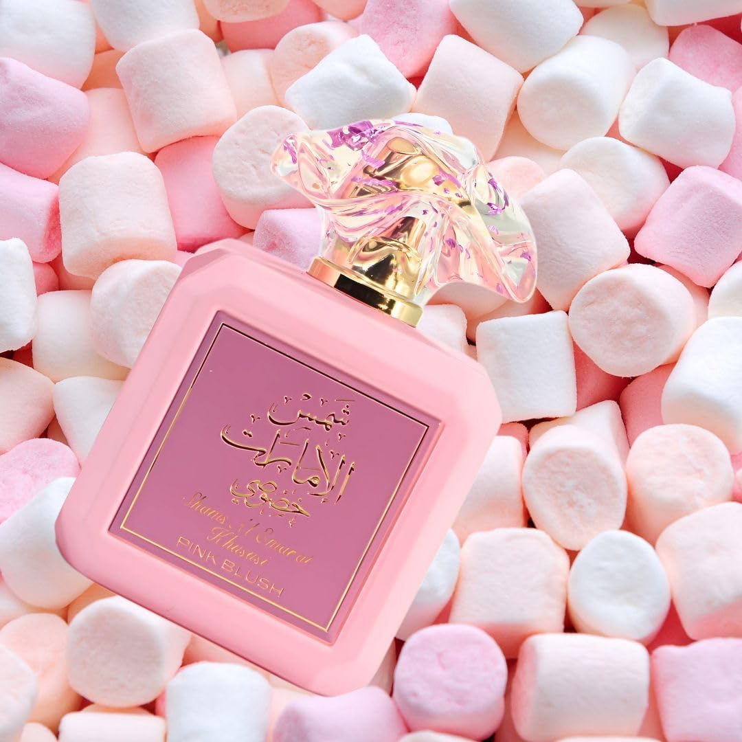 Pink Blush Shams Al Emarat Khususi (100ml) - Sweet Marshmallow & Strawberry Perfume