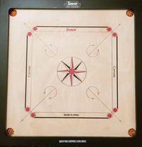 Thumbnail for Surco Classic Kids Size Carrom Board with Coins and Striker, 4mm