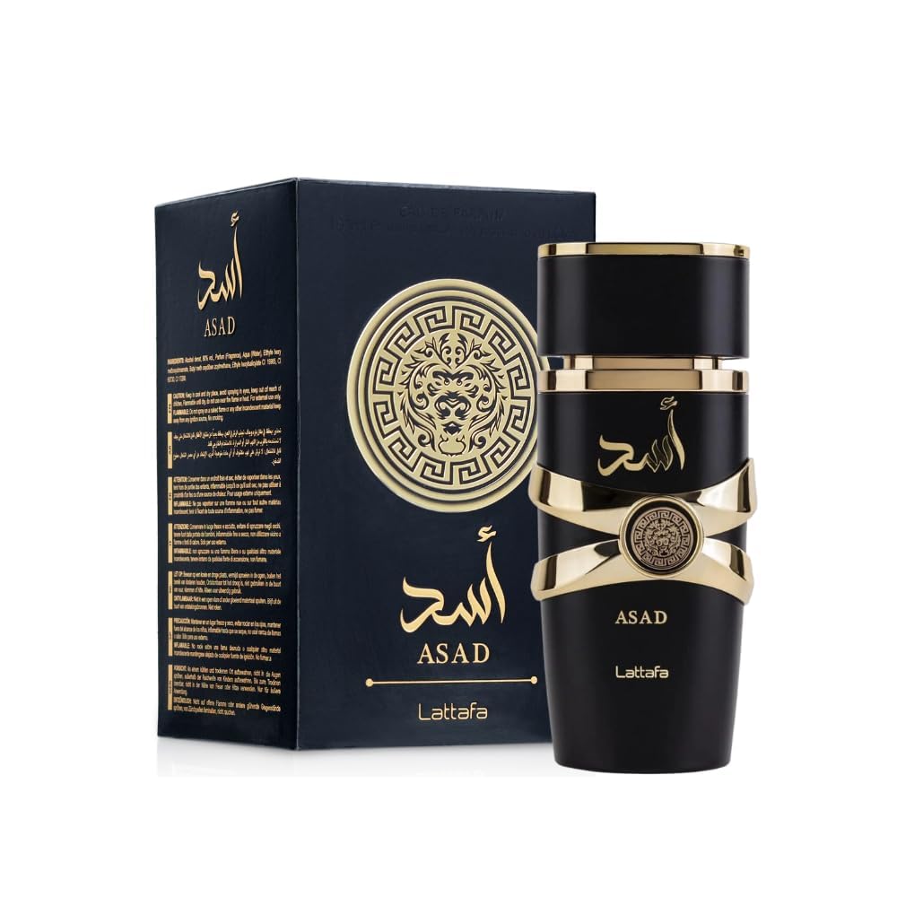 Asad Eau de Parfum Spray 100ml (3.4 oz) by Lattafa