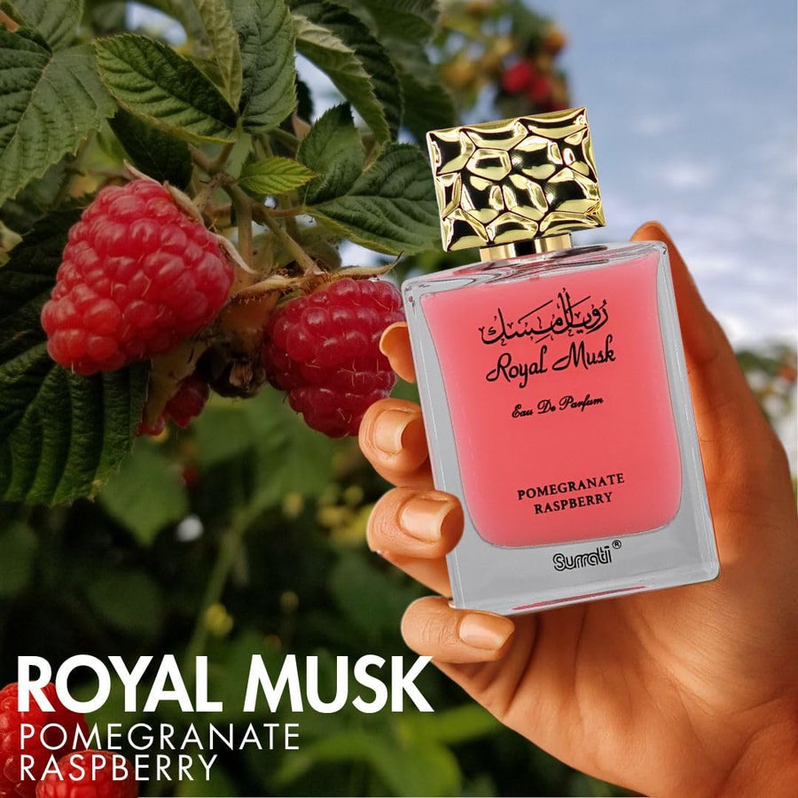 Royal Musk Pomegranate Raspberry Eau de Parfum Spray 100ml