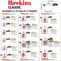 Thumbnail for HAWKIN Classic 2-Liter Aluminum Pressure Cooker