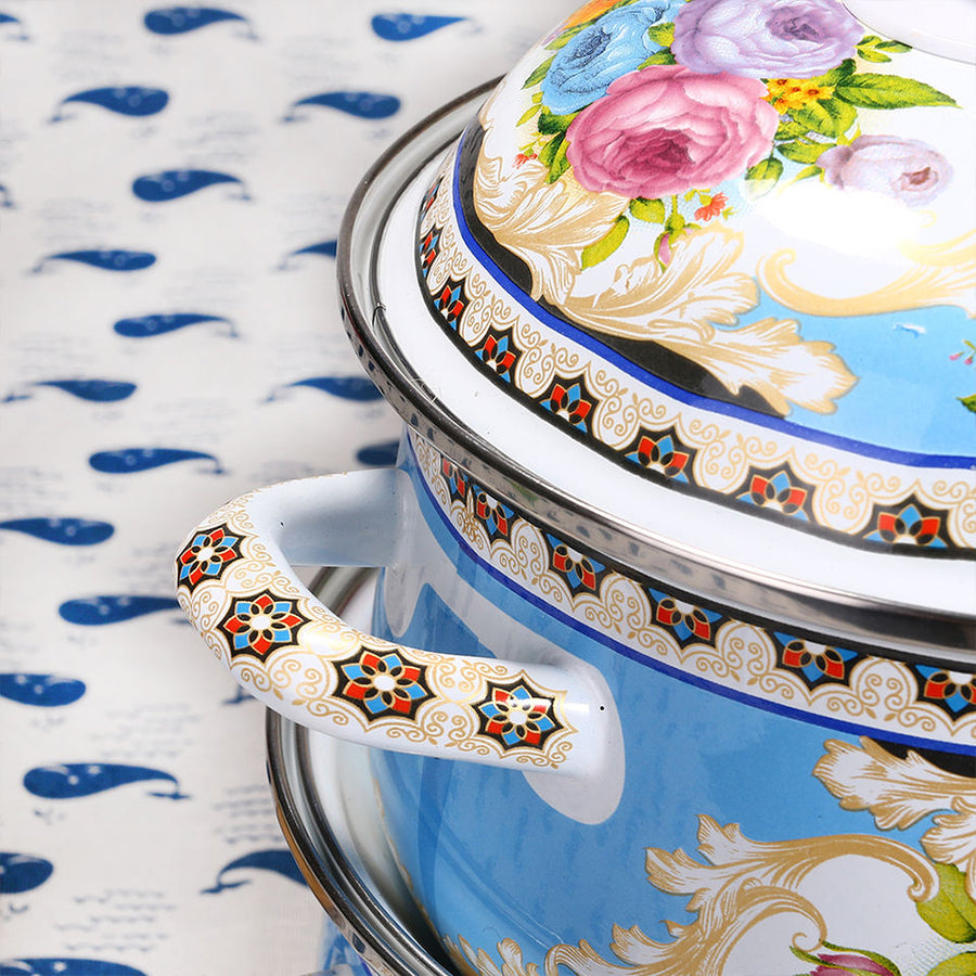 Enamel Casserole Cookware Collection: 5 Pot Sizes to Suit Every Need