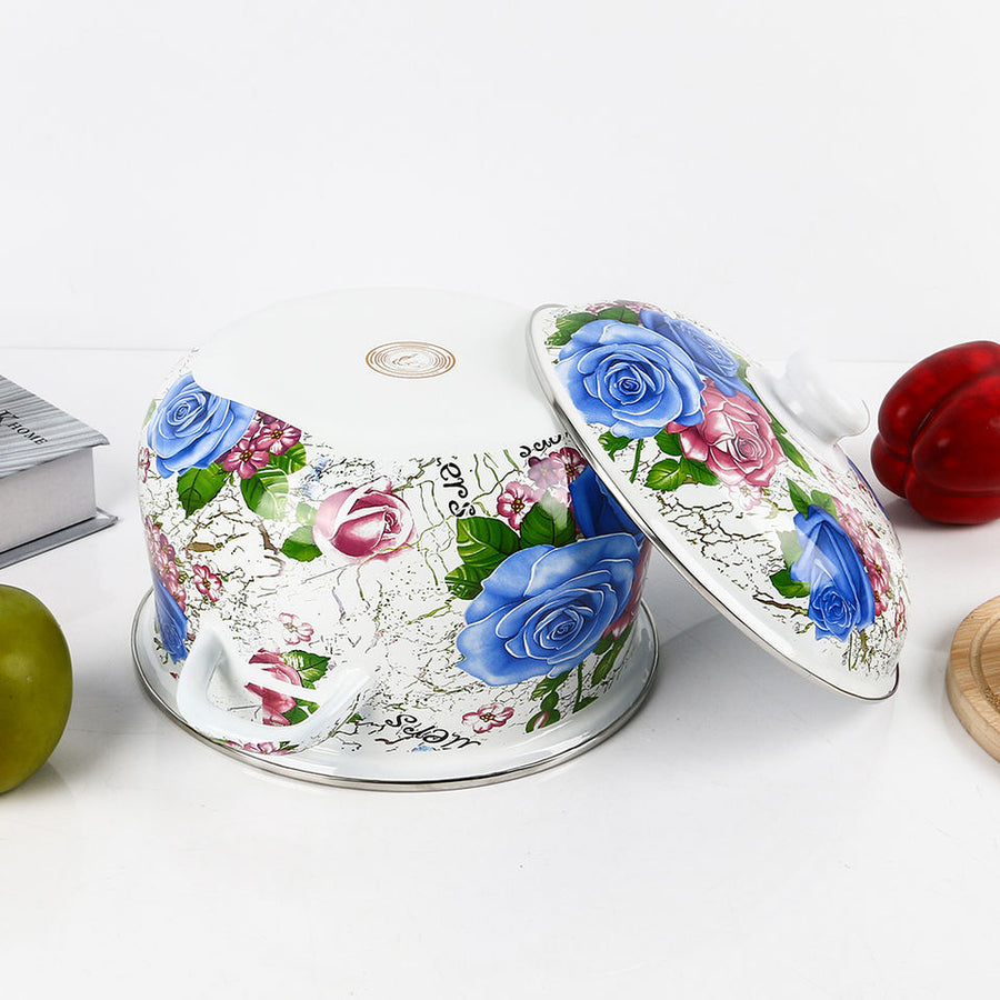 Enamel Casserole Cookware Collection: 5 Pot Sizes to Suit Every Need