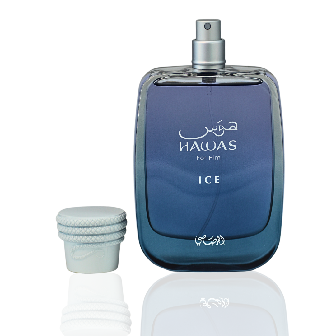 Hawas Ice for Men Eau de Parfum Spray 100ml by Rasasi