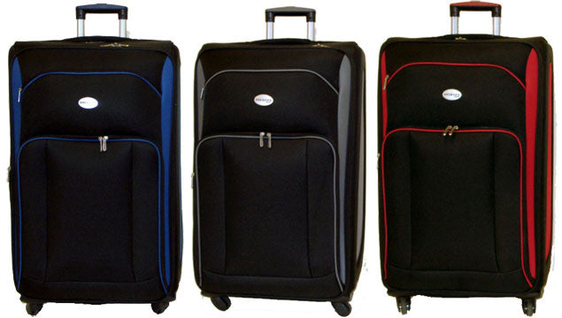 UpRight Polyester Spinner Expandable Luggage - 3pc Set - Popularelectronics.com