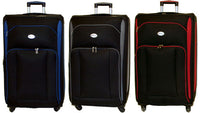 Thumbnail for UpRight Polyester Spinner Expandable Luggage - 3pc Set - Popularelectronics.com