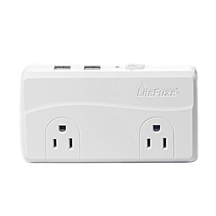 LiteFuze 200 Watts Travel Voltage Converter Four 2.4A USB Ports Plug Adapters - Popularelectronics.com