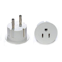 Thumbnail for Tmvel American USA To European Schuko Germany Plug Adapters - Popularelectronics.com