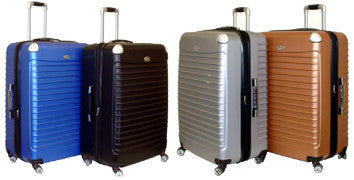 UpRight Hard Side (ABS) Spinner Luggage Light Weight - 3pc Set - Popularelectronics.com