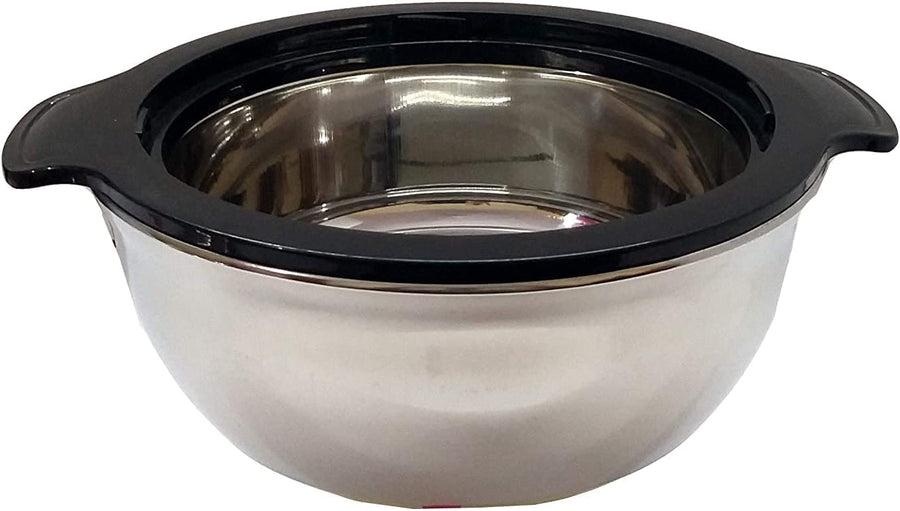 Tmvel Insulated Stainless Steel Casserole with Lid, Hot Pot Food Warmer/Cooler -Thermal Soup/Salad Serving Bowl 1600,2500,3500 ML
