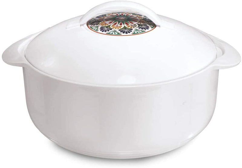 Leo Insulated Casserole Hot Pot Serving Bowl With Lid-Food Warmer