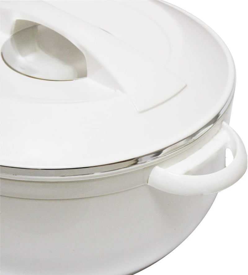 Nova Casserole Hotpot, Stainless Steel insulated Hot Pot, Food Warmer, Keeps Food Warm for Hours Set of 3 Pcs