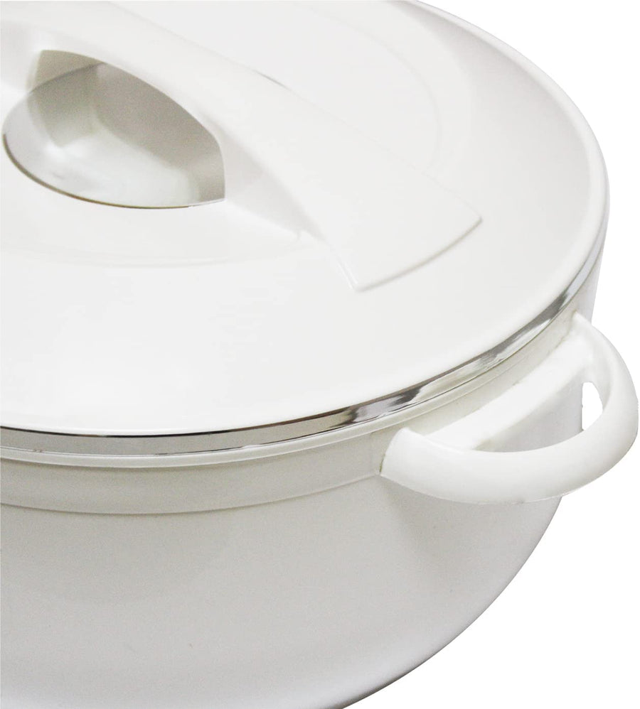 Nova Casserole Hotpot, Stainless Steel insulated Hot Pot, Food Warmer, Keeps Food Warm for Hours Set of 3 Pcs