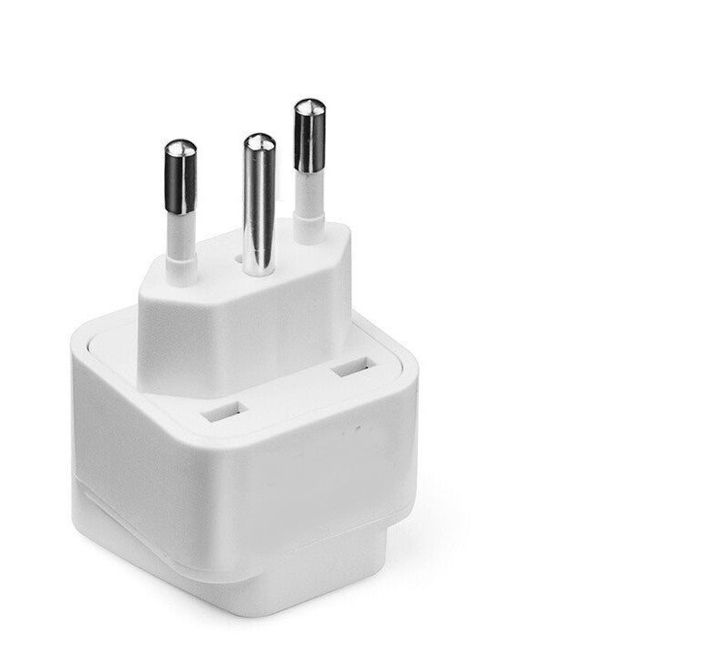 Universal Grounded Travel Plug Adapter For Brazil (Type N) - Popularelectronics.com