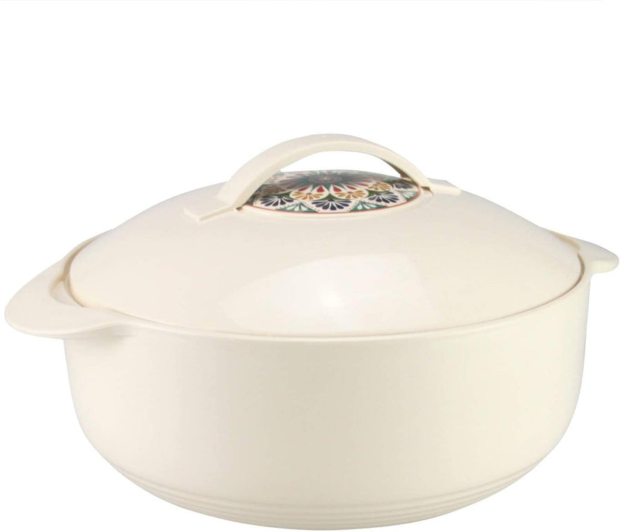 Leo Insulated Casserole Hot Pot Serving Bowl With Lid-Food Warmer