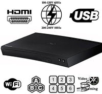 Thumbnail for Samsung BD-J5700 Multi Region Free DVD Wi-Fi Blu-Ray Disc Player - Popularelectronics.com