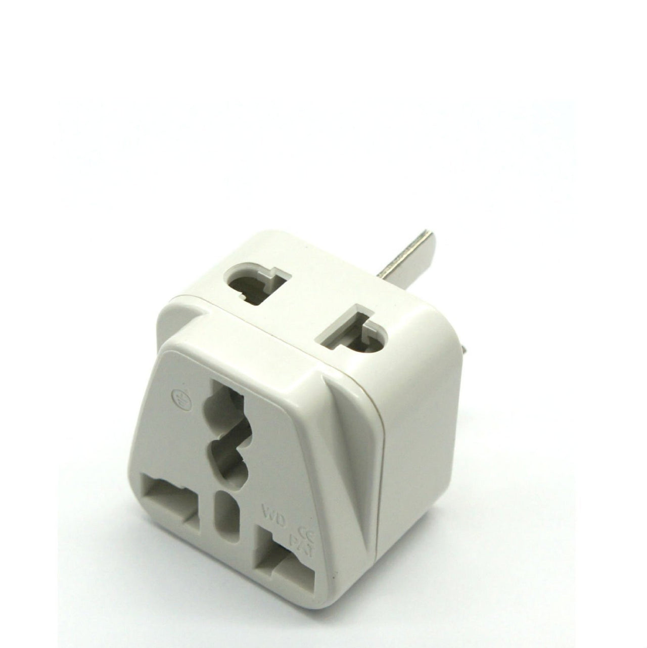 Germany, France, Europe, Russia - Type E/F (Schuko) 2 in 1 - Travel Plug Adapter - Popularelectronics.com