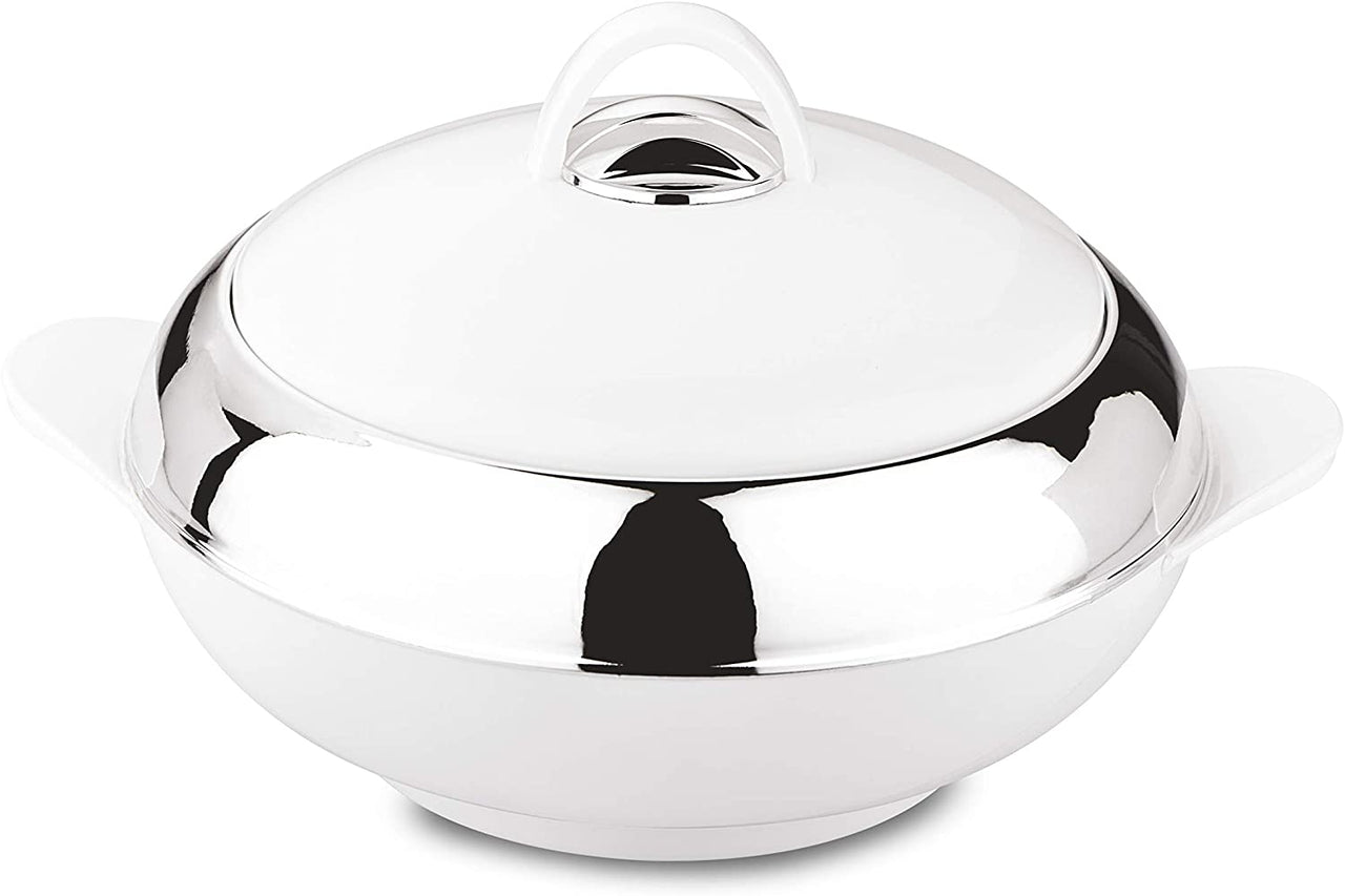 Crescent Insulated Casserole Hot Pot Serving Bowl With Lid-Food Warmer