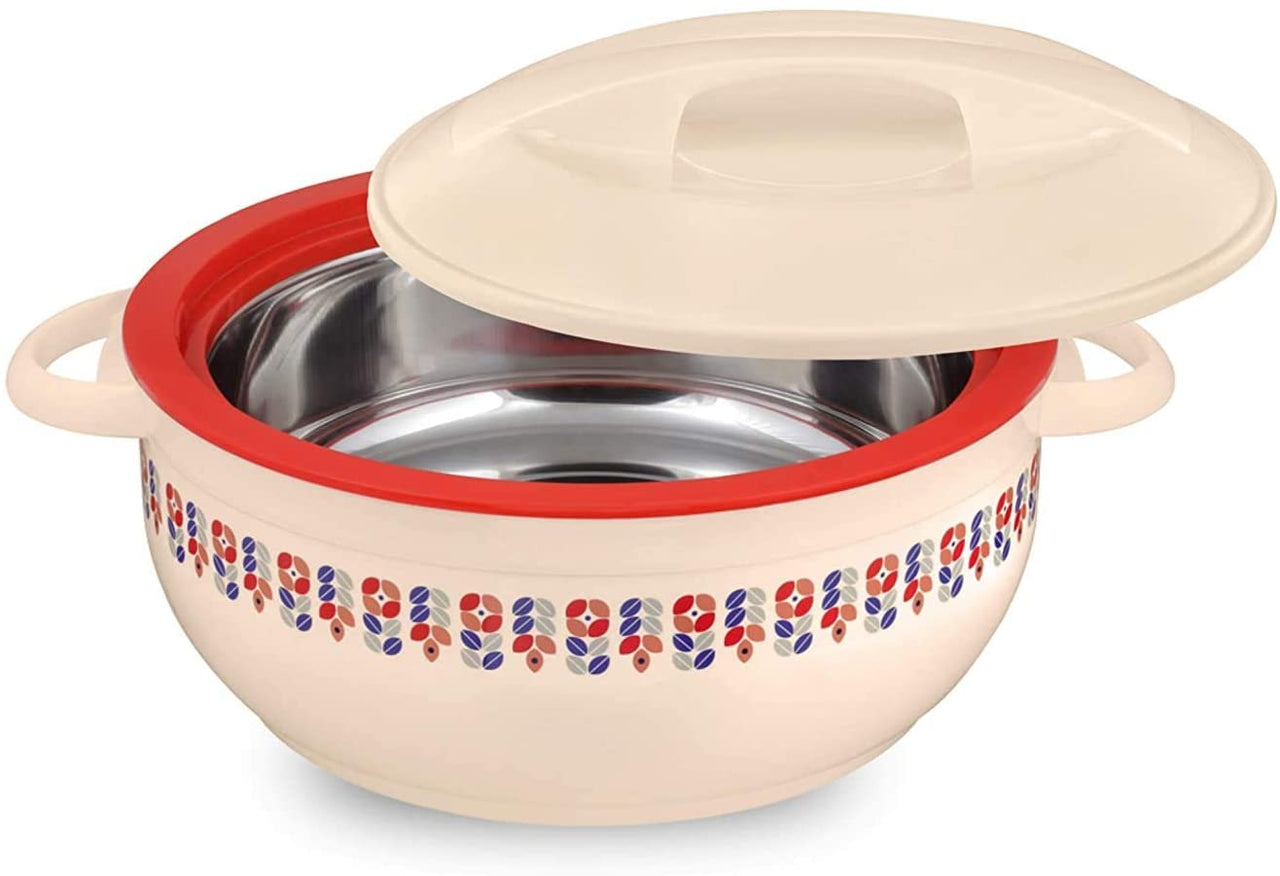 Celebrity Casserole Hot Pot Insulated Serving Bowl With Lid-Food Warmer