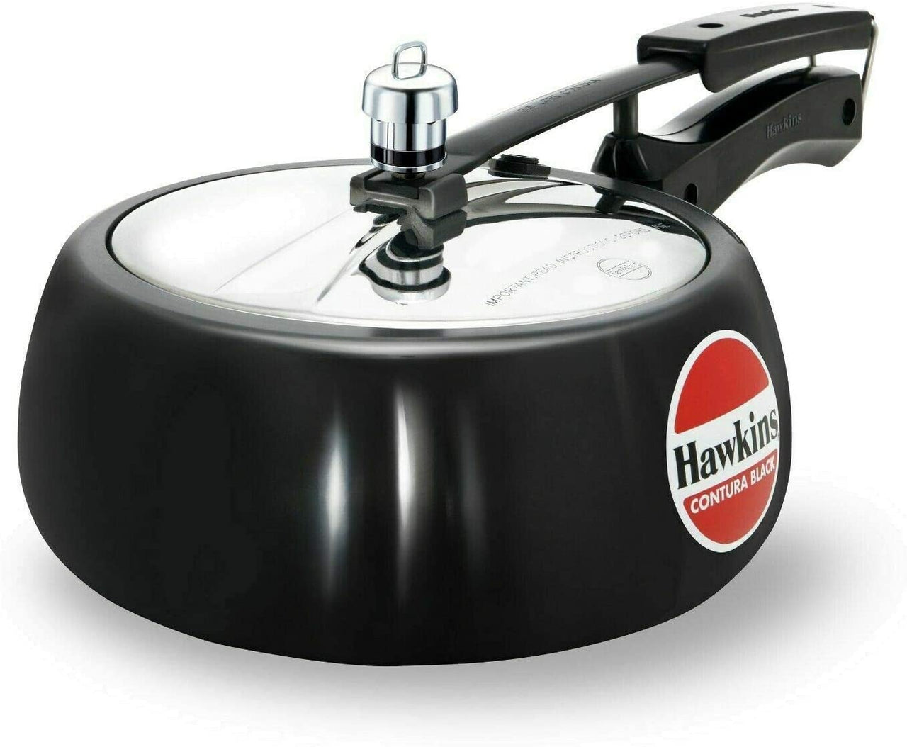 Hawkins Hard Anodised Pressure Cooker, Contura Black