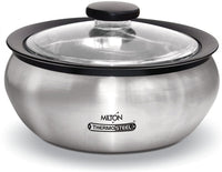 Thumbnail for Milton Thermo Stainless Steel Insulated Casserole Keep Hot/Cold Serving Dish - 2.0 Liter