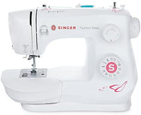 Thumbnail for SINGER Fashion Mate 3333 Free-Arm Sewing Machine including 23Built-In Stitches Fully Built-in 4-step Buttonhole, Automatic Needle Threader, LED Light, perfect for sewing all types of fabrics with ease