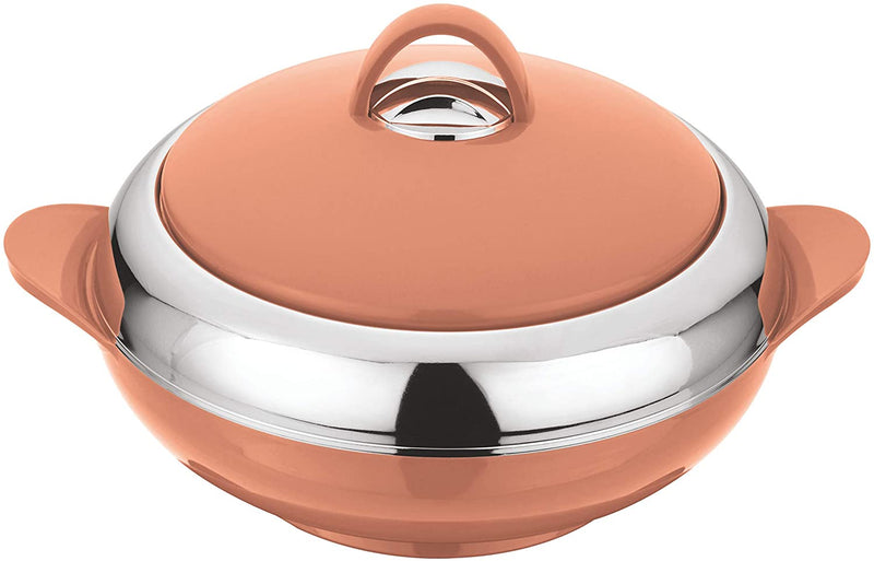 Crescent Insulated Casserole Hot Pot Serving Bowl With Lid-Food Warmer