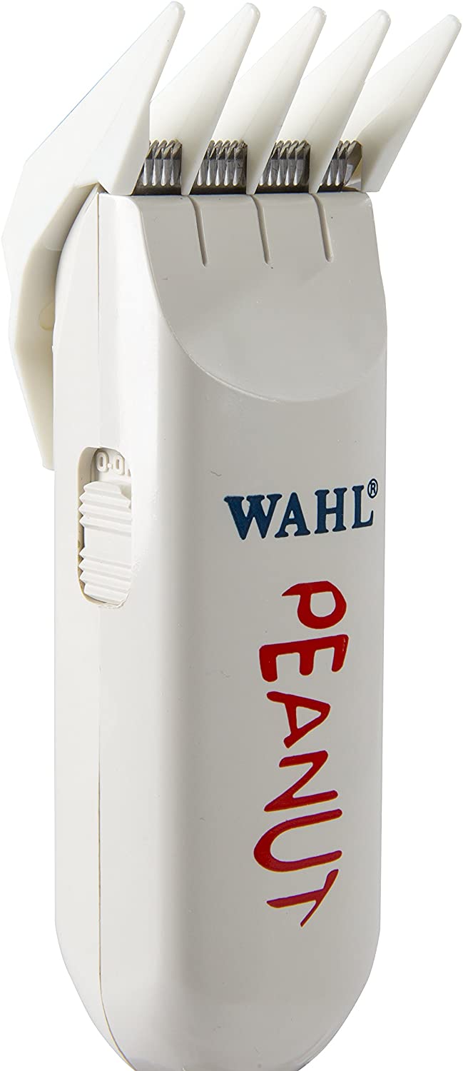 Wahl Professional Peanut Classic Hair Clipper/Trimmer #8685, White