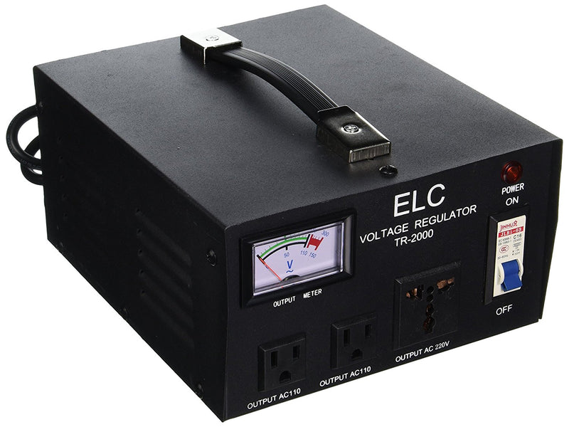 ELC 2000 Watt Voltage Regulator Transformer - Popularelectronics.com