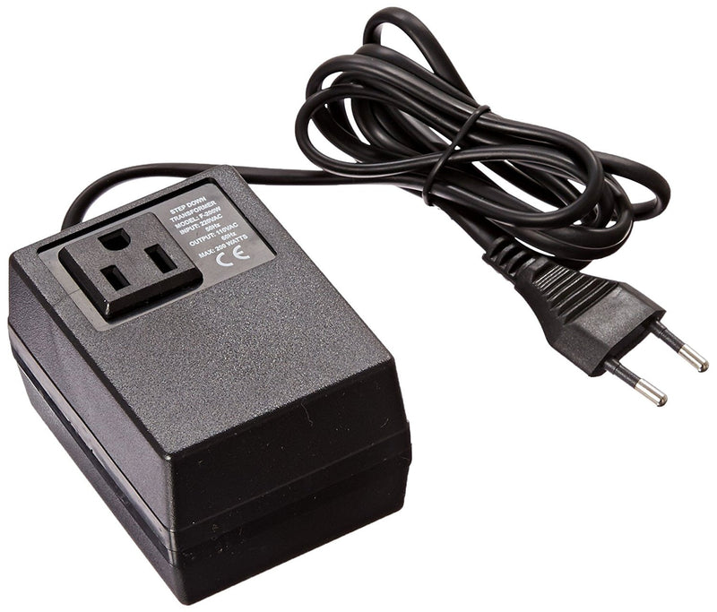 Seven Star F200 200 Watt Step Down Travel Voltage Converter - Popularelectronics.com