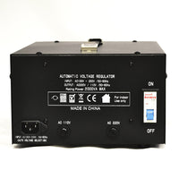 Thumbnail for 2000 Watt Voltage Regulator Transformer - Detachable Cord - Circuit Breaker - Popularelectronics.com