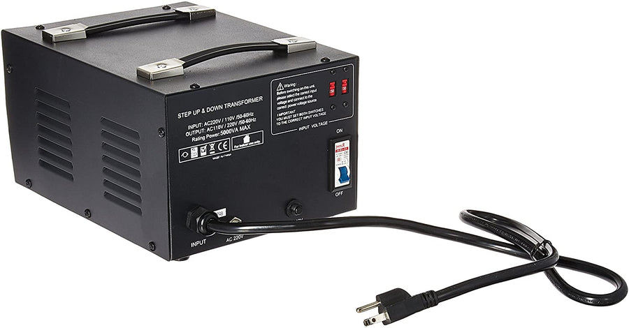 LiteFuze LT-5000 5000 Watt Smart Voltage Converter Transformer