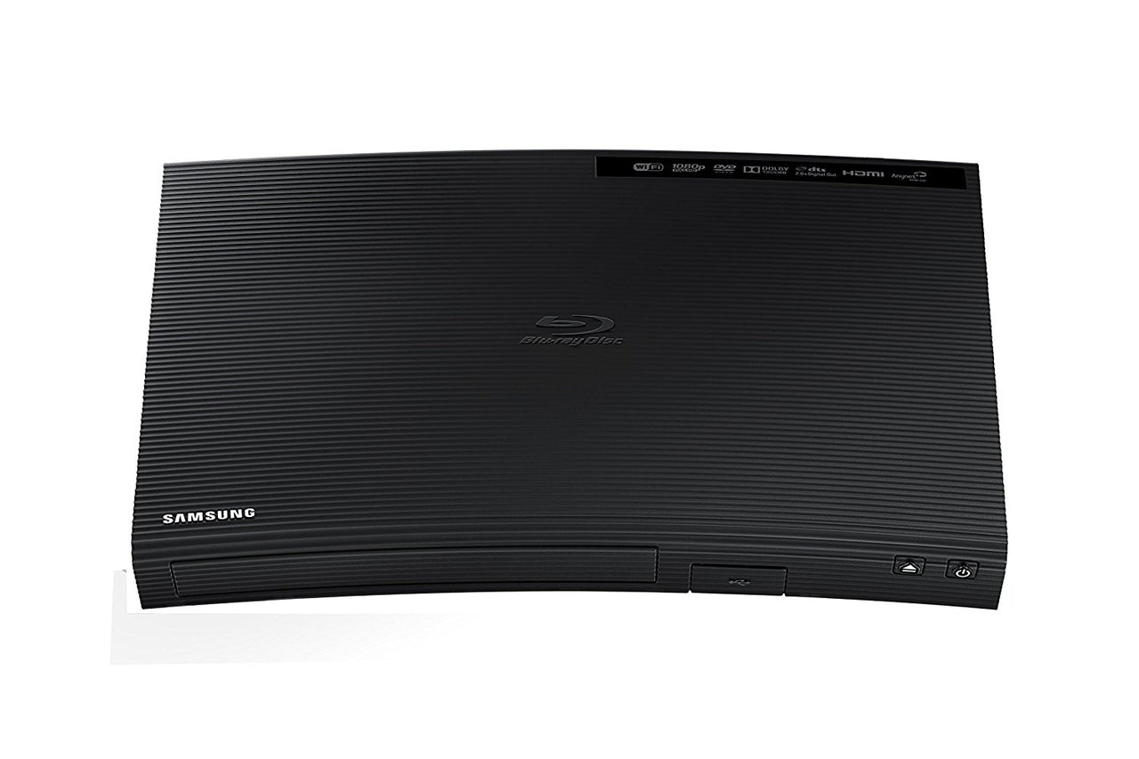 Samsung Blu-ray DVD Disc Player With Built-in Wi-Fi 1080p & Full HD Upconversion, Plays Blu-ray Discs, DVDs & CDs - Free Tmvel HDMI Cable - Popularelectronics.com