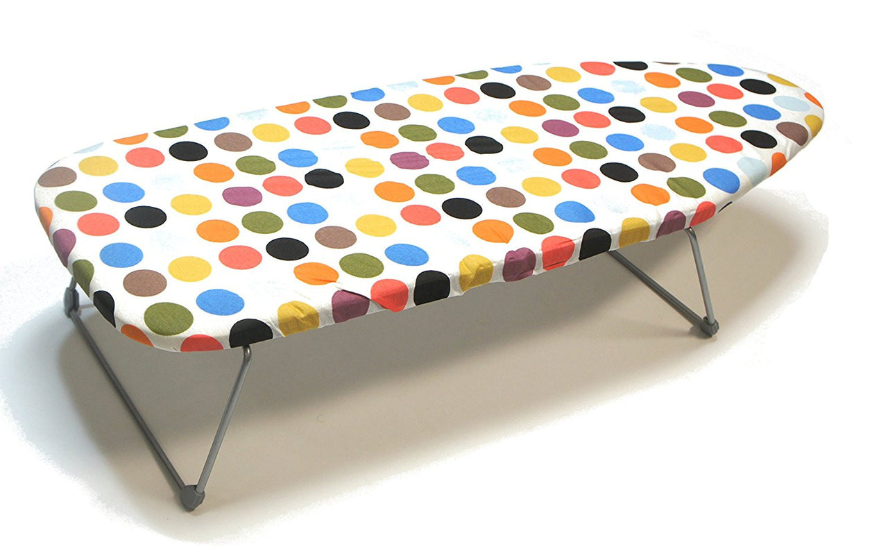 Perilla Mini Portable Table Top Ironing Board with Folding Legs, 12 by 30" - Popularelectronics.com