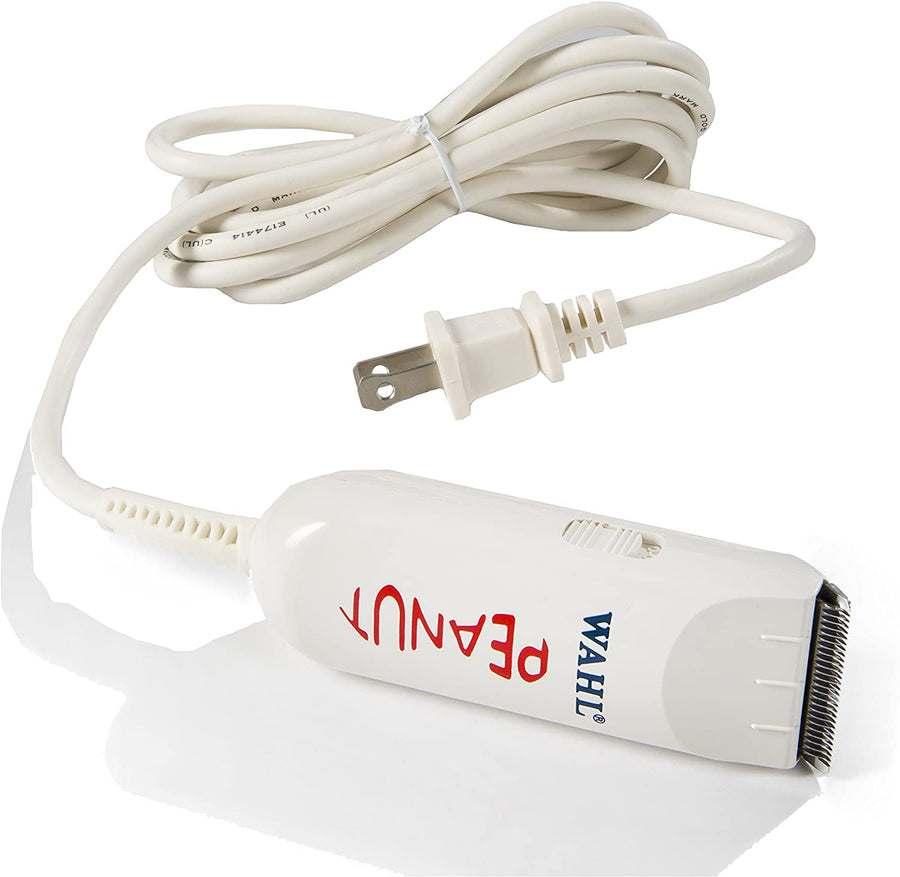 Wahl Professional Peanut Classic Hair Clipper/Trimmer #8685, White