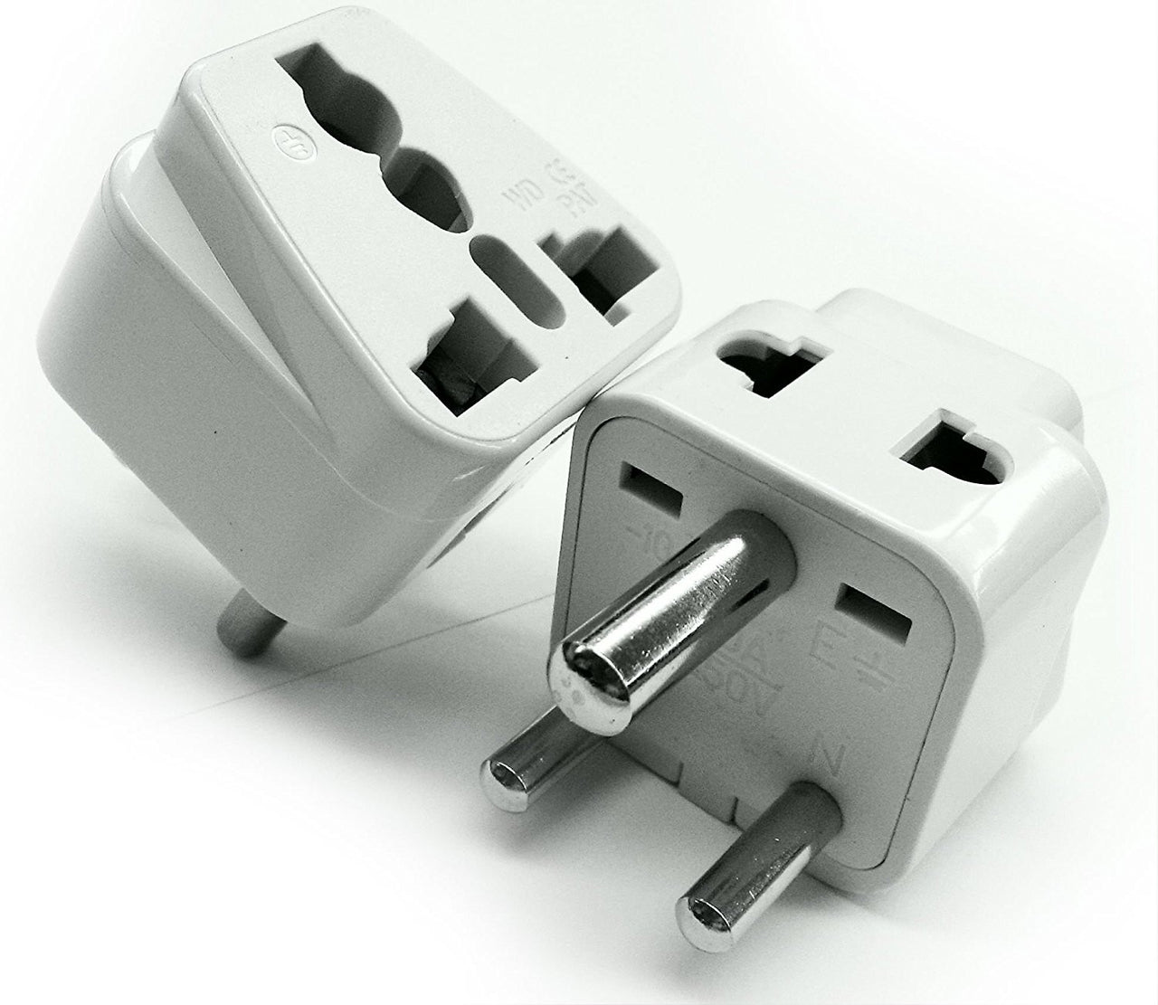 India, Sri Lanka, Ghana - Type D 2 in 1 - Travel Plug Adapter - Popularelectronics.com