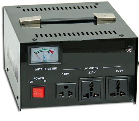 Seven Star AR-1000 1000 Watt Voltage Transformer Converter Regulator - Popularelectronics.com